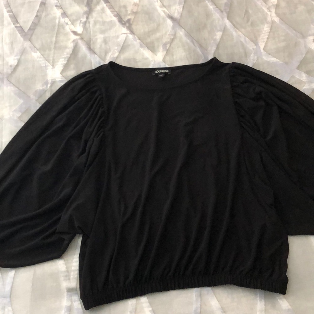 Express Draped sleeve blouse
